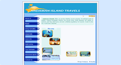 Desktop Screenshot of andamanisland-travels.com